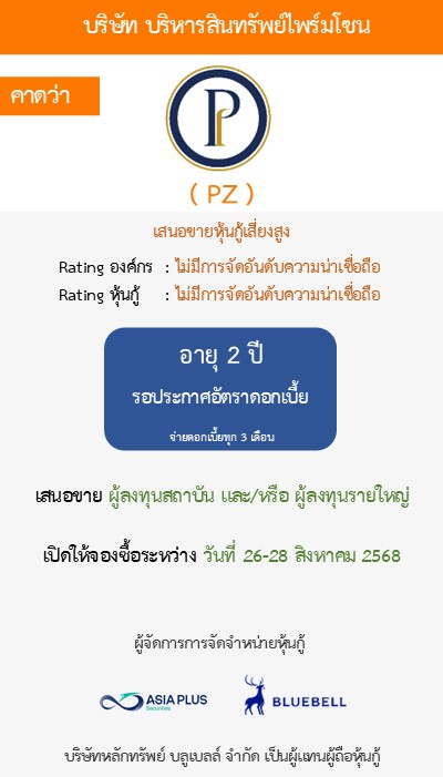 หุ้นกู้ PZ